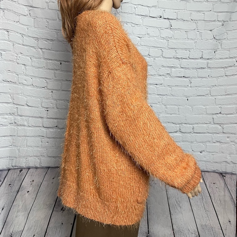 NWT New $148 Free People Nevermind Cider Oversized Cardigan Size S - Picture 4 of 12